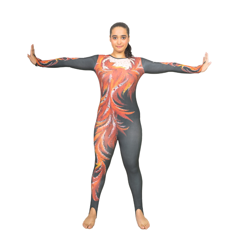 Premium Girls/Women Free Flow Unitard for Yoga, Aerial, Step up, Acro Yoga, Acro Dance, Ice & Roller Skating