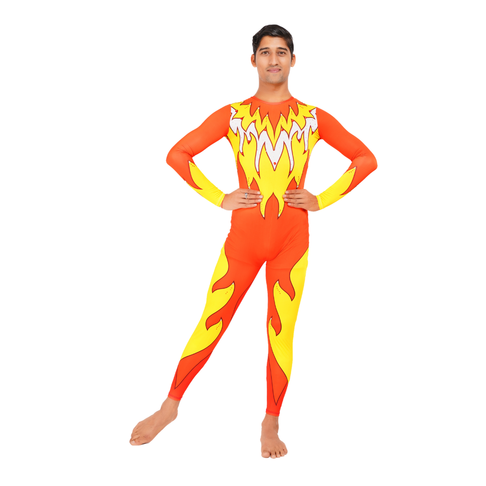 Unisex Sunburst Unitard/Bodysuit for Yoga, Aerial, Ice, Blade & Roller Skating