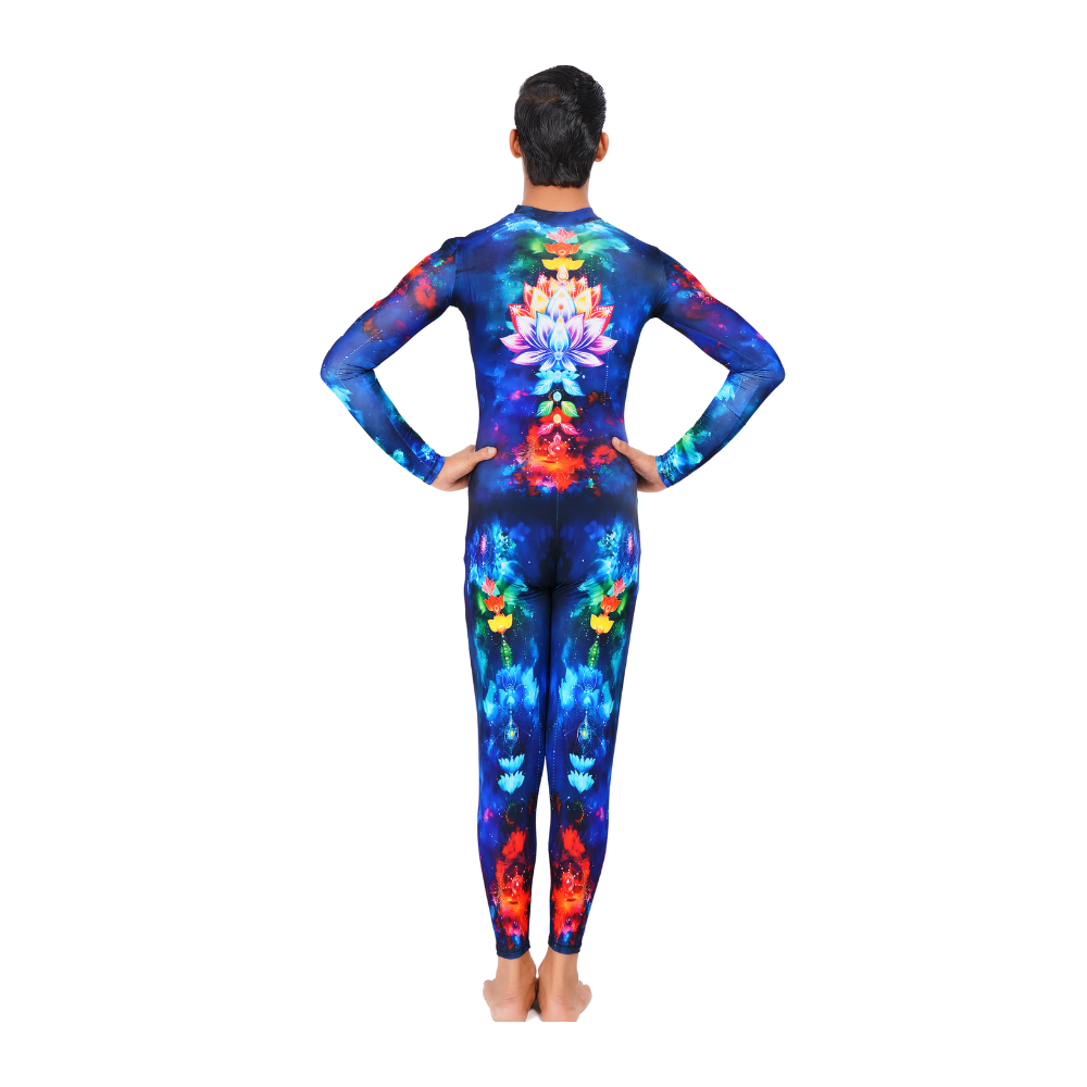 Energy Flow Unisex Unitard/Bodysuit for Yoga, Meditation & Devotional performance