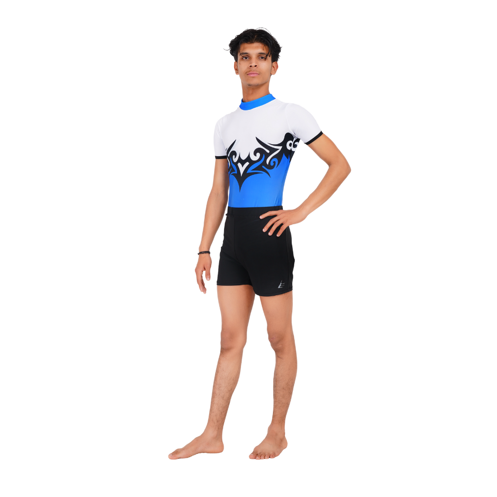 Men/Boy Infinite Strength Acrobatics, Aerobics, Step up And Acro Dance Leotard with Shorts