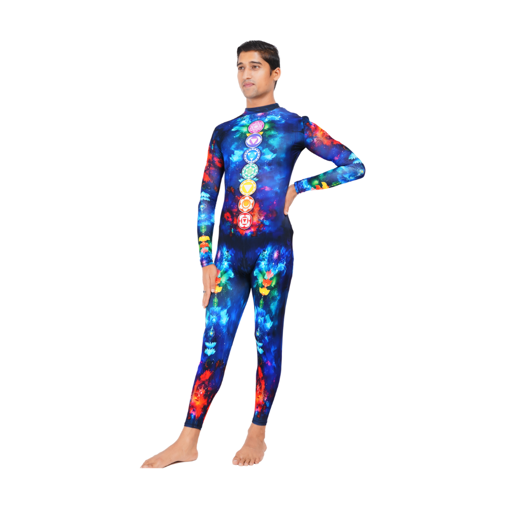 Energy Flow Unisex Unitard/Bodysuit for Yoga, Meditation & Devotional performance