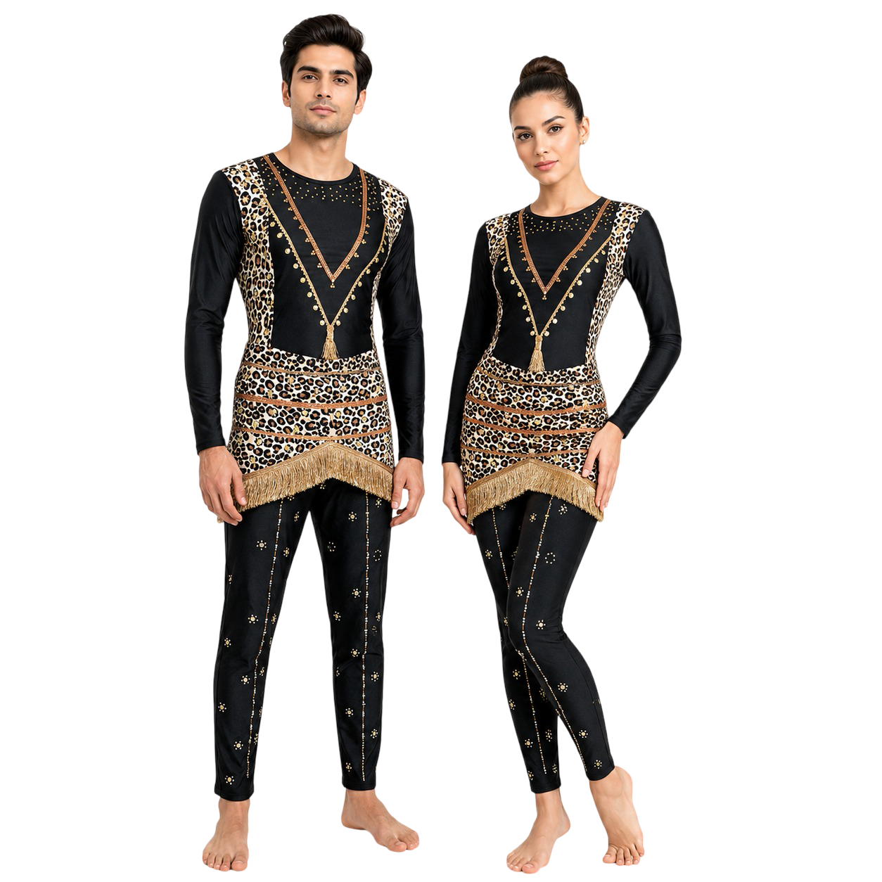 Unisex Shivay Leotard with Slex | Yoga & Devotional Dance Costume