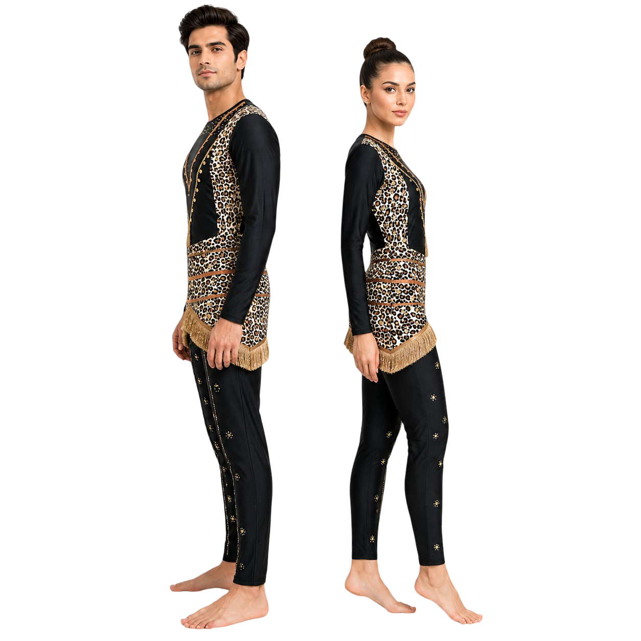 Unisex Shivay Leotard with Slex | Yoga & Devotional Dance Costume