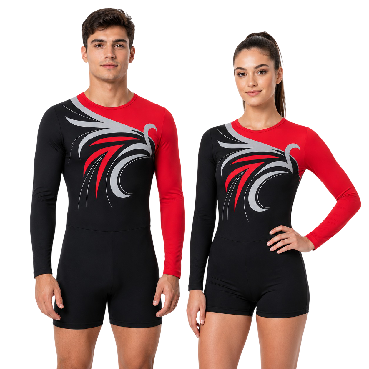 Unisex Pinnacle Leotard With Shorts