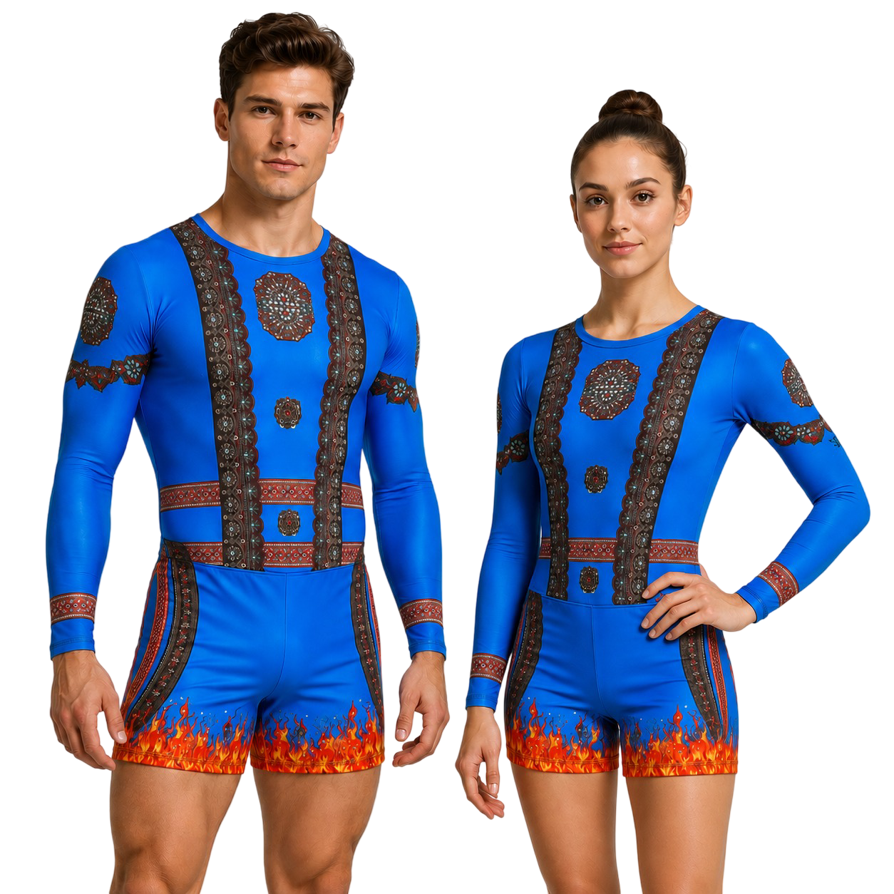 God is Everywhere Leotard with Shorts