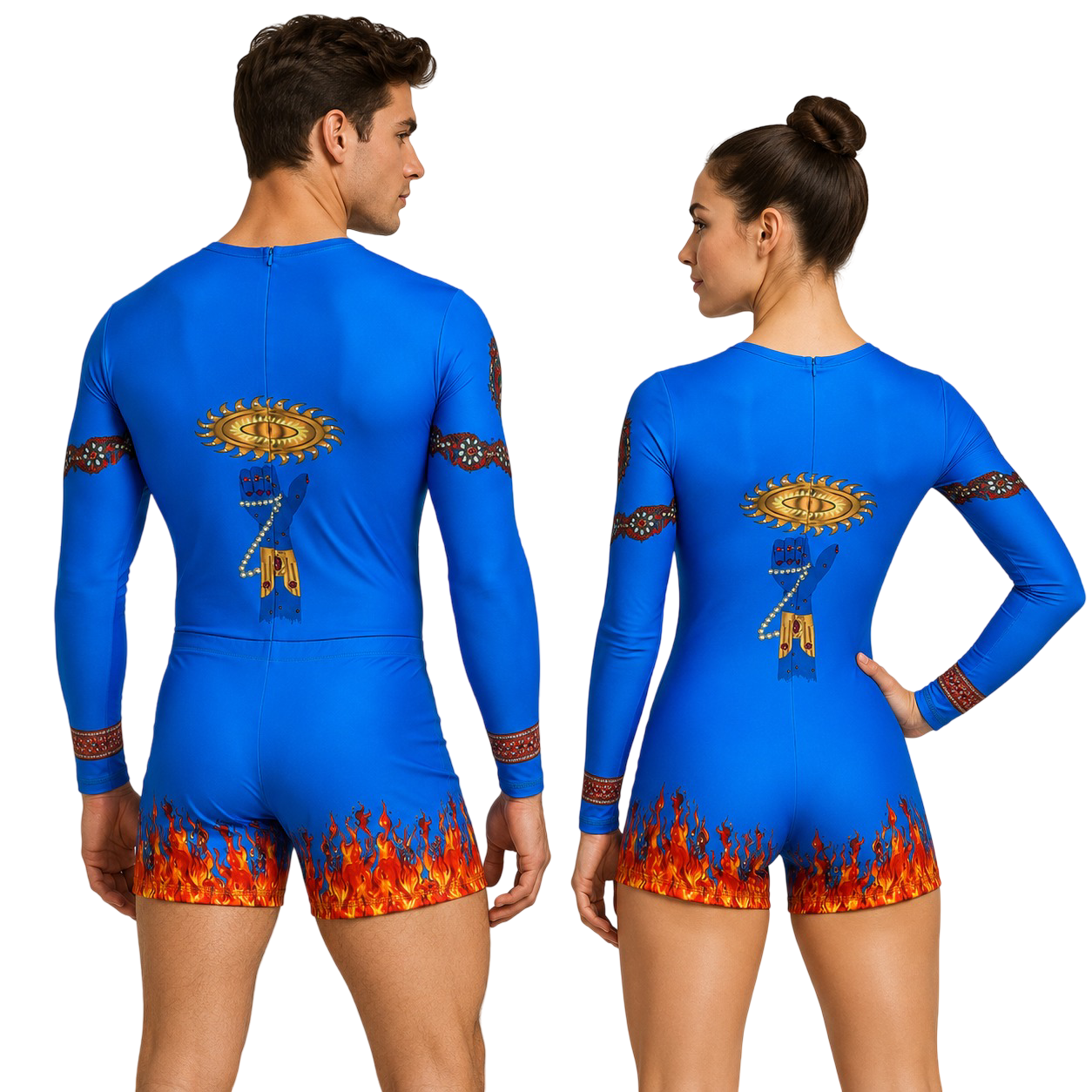 God is Everywhere Leotard with Shorts