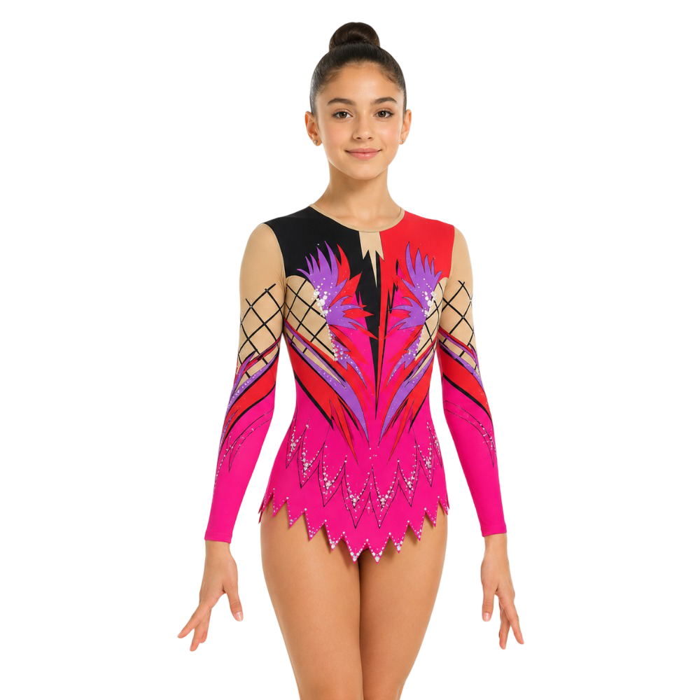 Earn the medal. Own the Glory Rhythmic Gymnastics Leotard