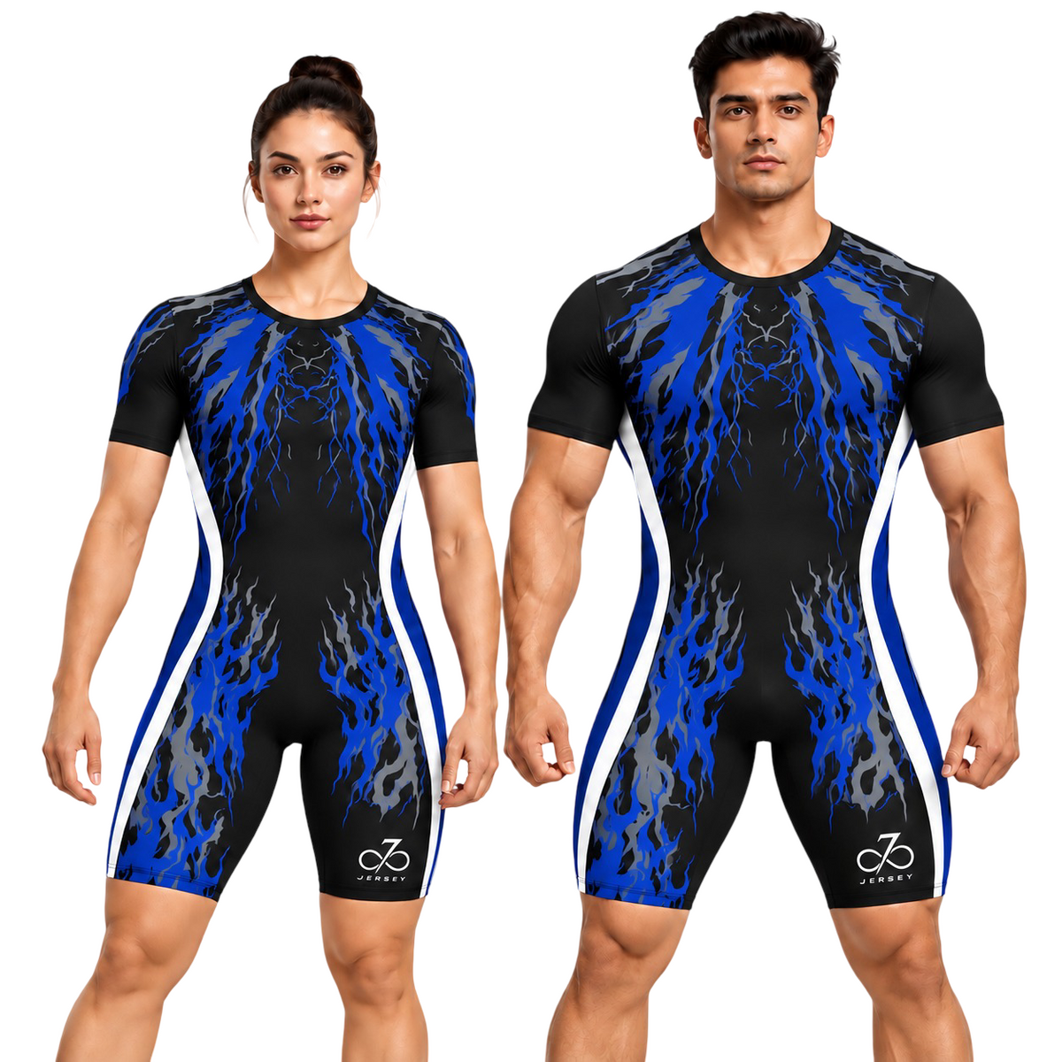 Premium CoreForce Printed Nylon Unisex Performance Singlet