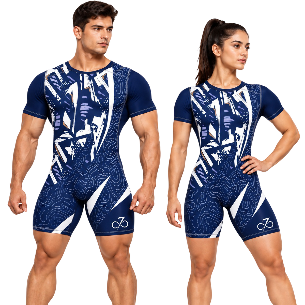 Premium Unisex Strong Duo Weightlifting & Powerlifting Singlet