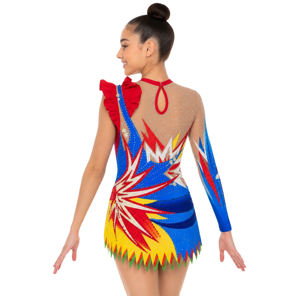  Rhythmic Gymnastics Leotard  Multicolour 