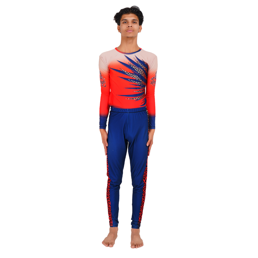 Unisex Kailasha Leotard with Leggings made for Devotional Dance & Yoga