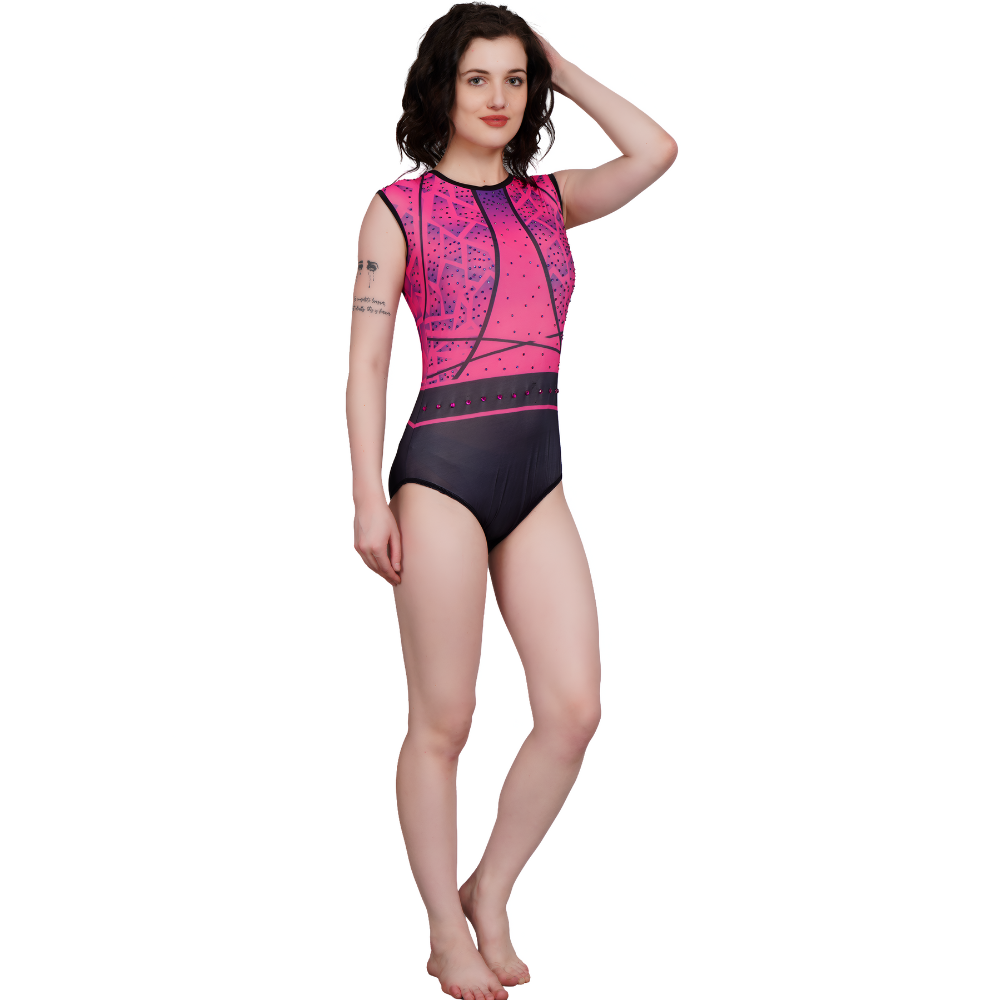 Self Empowered Leotard for Gymnastics, Yoga, Aerial & Mallakhamb