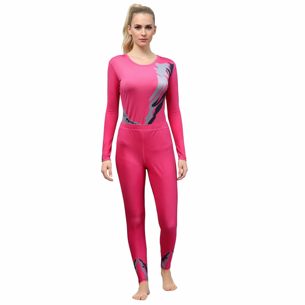 Burning Passion Leotard with Leggings for Yoga, Contortion, Dance & Pilates