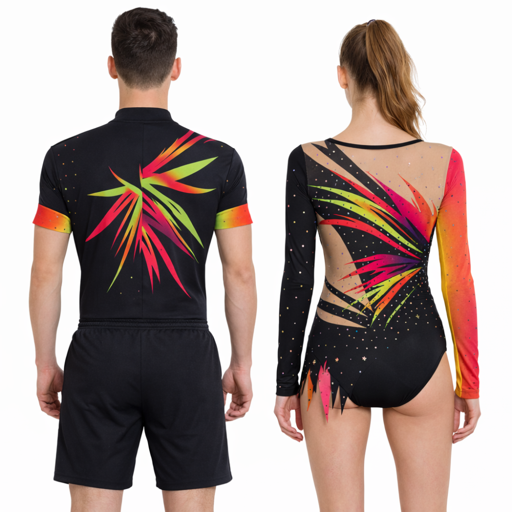 Starburst Duo Costume Set – Custom Dance And Performance Wear