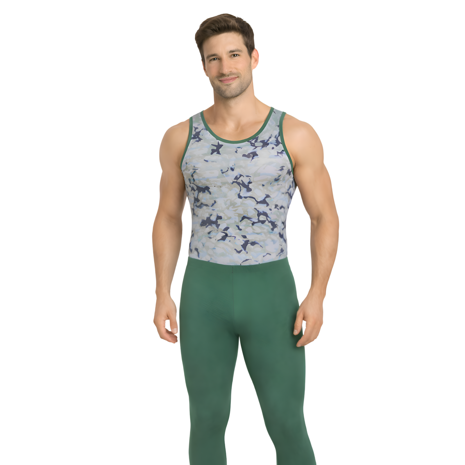 Men’s Militia Costume Set, Designed for Artistic Gymnastics, Yoga, Mallakhamb, and Gym Workouts