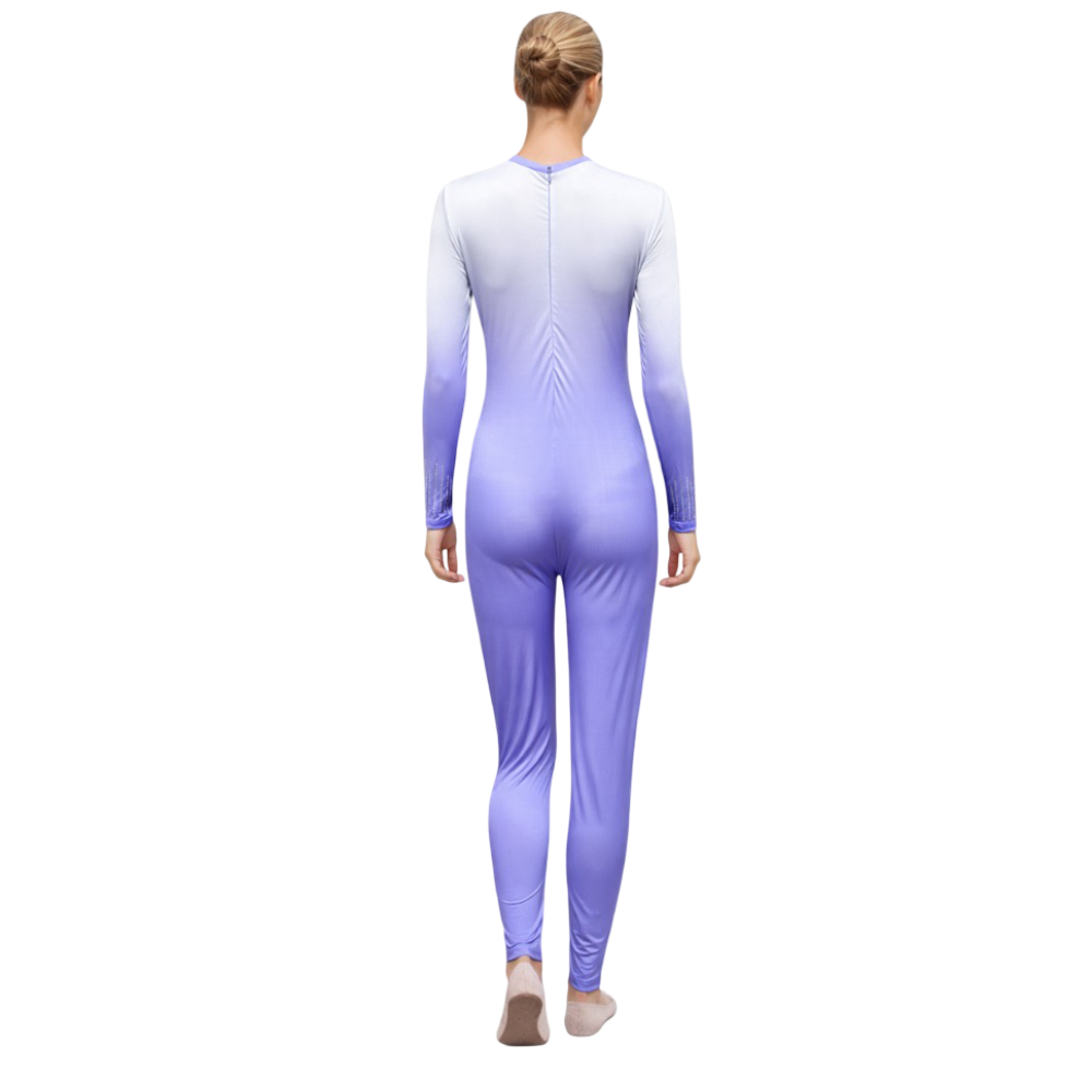 Angelic Elegance Unitard for Yoga, Aerial, Roller & Ice Skating