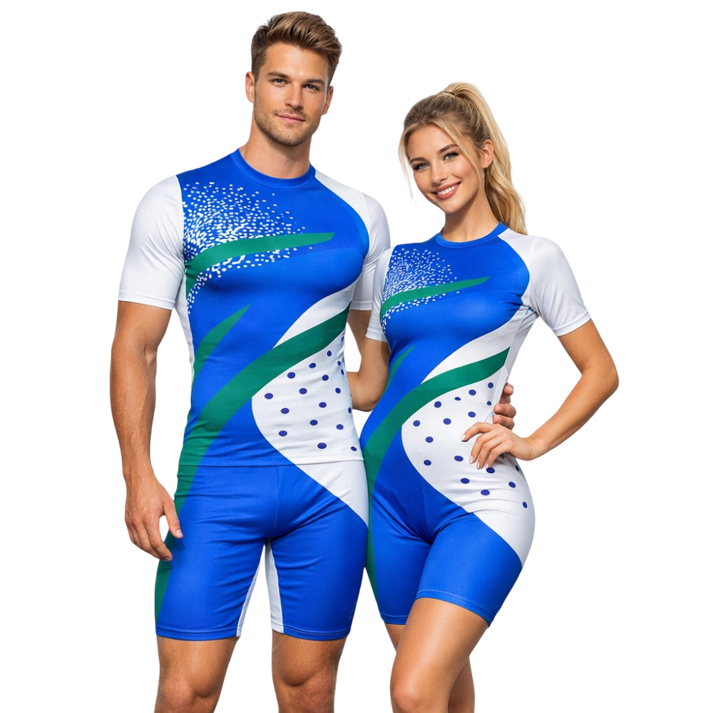 Dynamic Flow Unisex Biketard for Yoga, Aerial, Skating, Zumba & Gym Workout