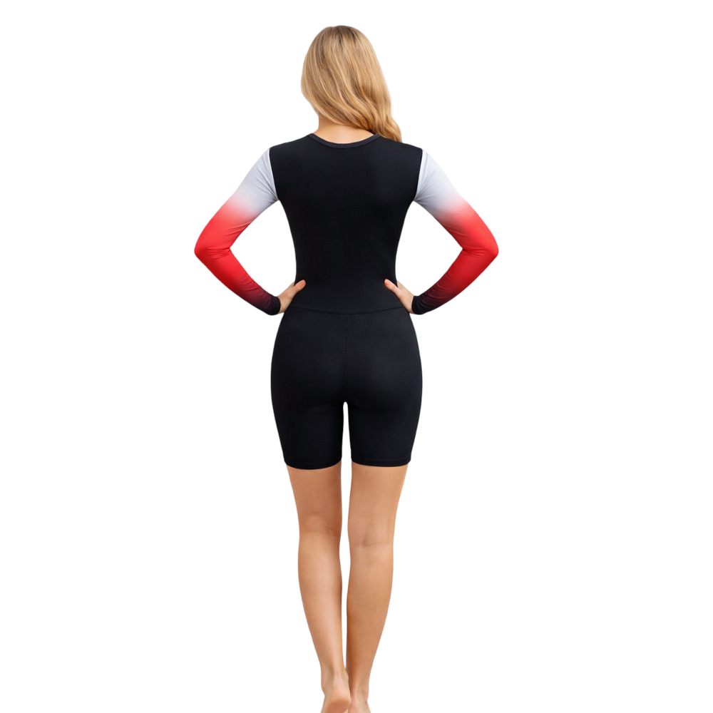 True Believer Leotard & Shorts Set for Gymnastics, Yoga & Mallkhamb