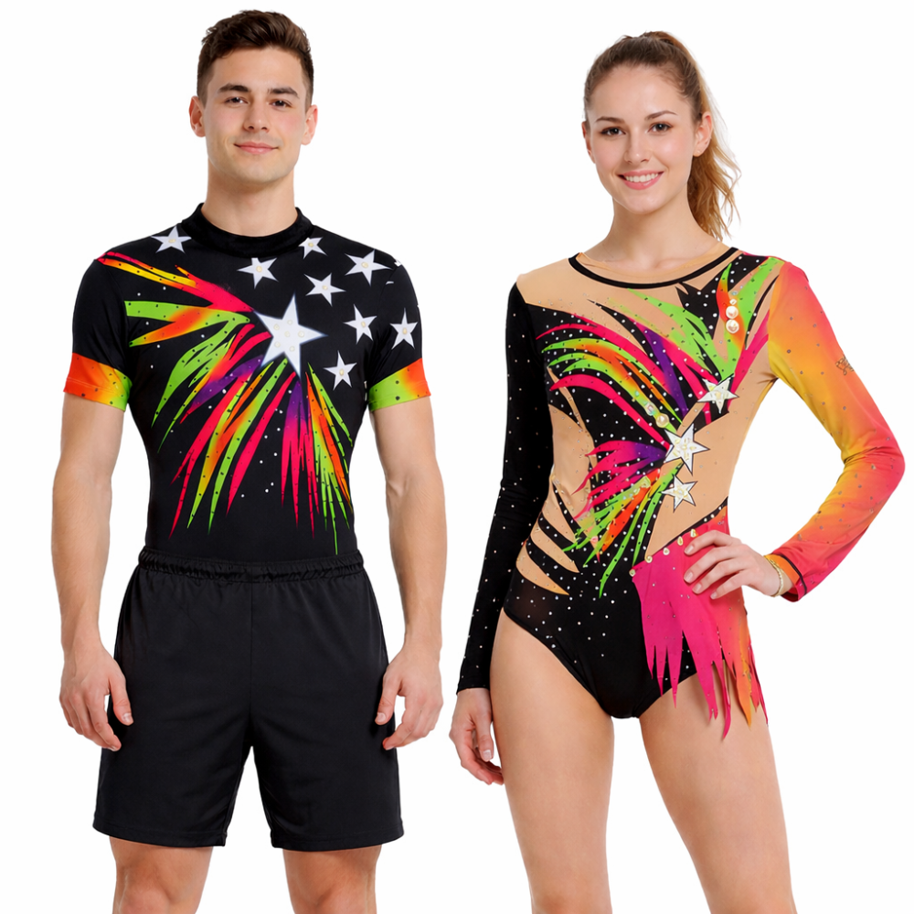 Starburst Duo Costume Set – Custom Dance And Performance Wear