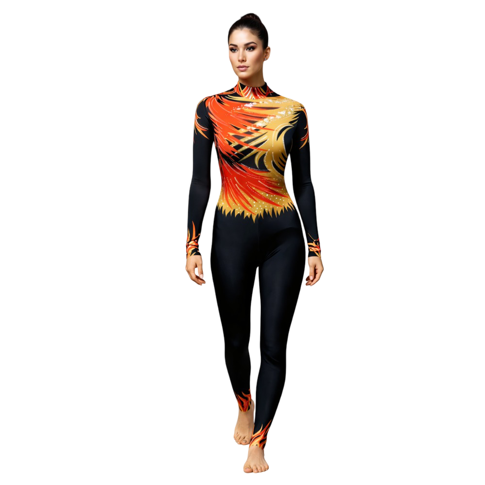 Feather In the Air Unitard/Bodysuit/Jumpsuit