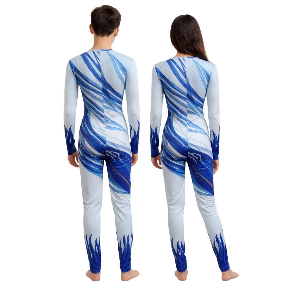Fortune Fitness Bodysuit/Unitard for Yoga, Aerial, Acrobatics, Aerobics & Other Physical Activity