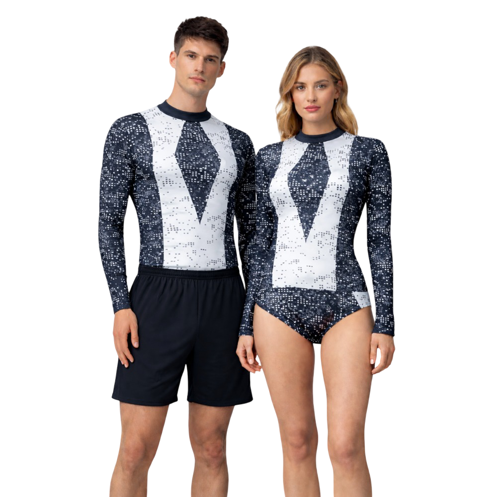 Cozy Amber Short Sleeve Unitard For Acrobatics, Aerobics & Aerial
