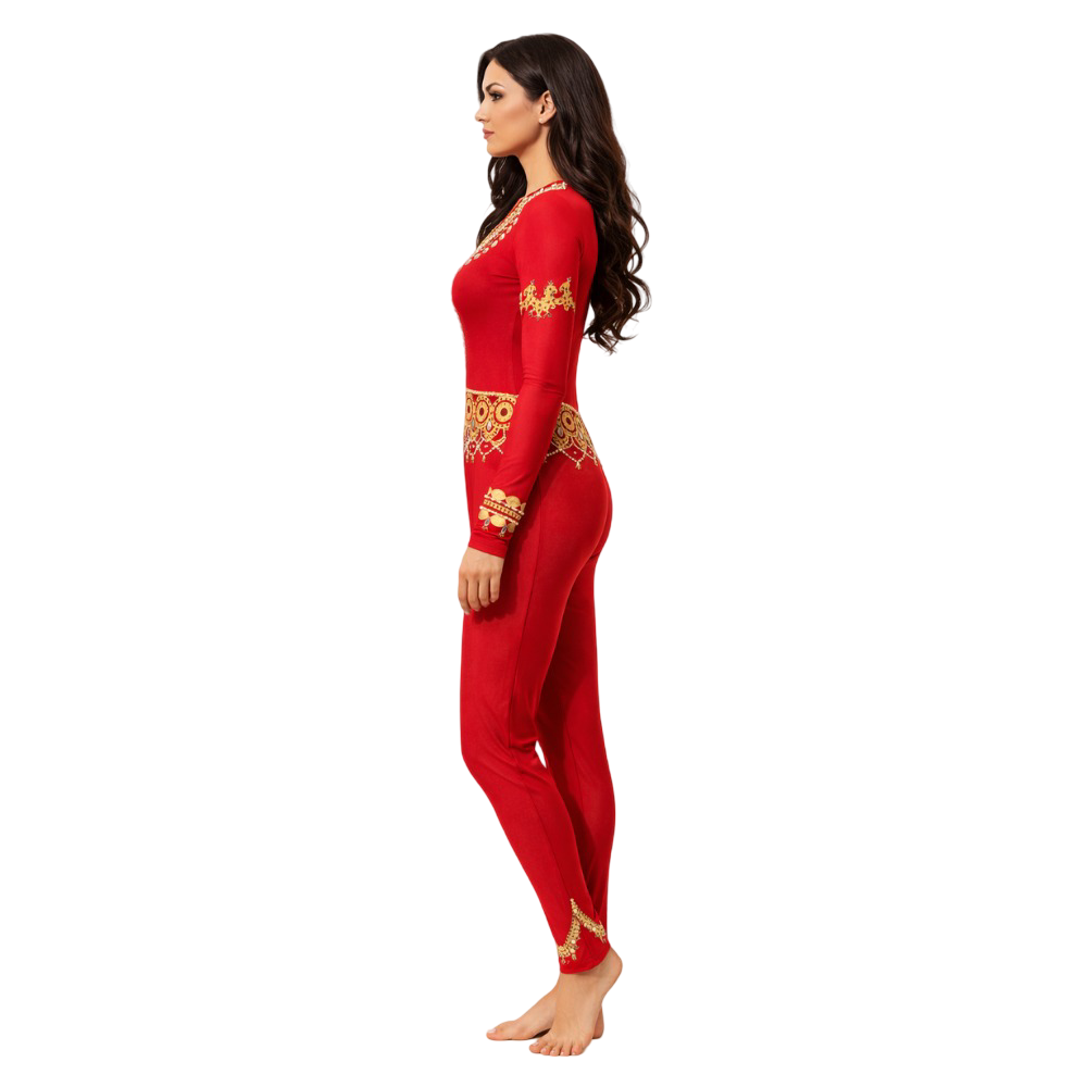 Exclusive Maa VishnuPriya Unitard For Yoga & Devotional