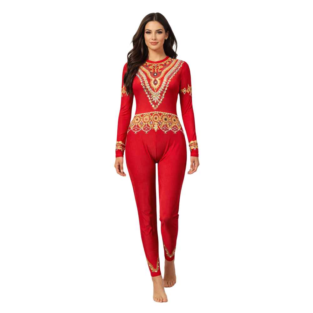 Exclusive Maa VishnuPriya Unitard For Yoga & Devotional