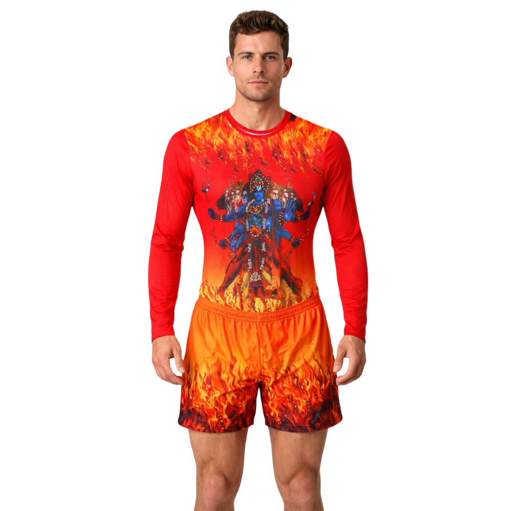 Unisex Narasimha Leotard for yoga,  Devotional Performance & Dance