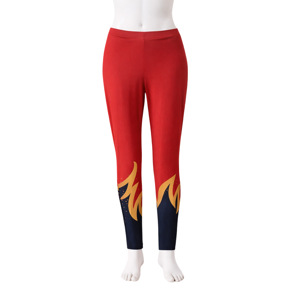Premium Lots of Luck Stretch Yoga Leggings – Elastic Waist & Flat-Stitch Ankle Finish