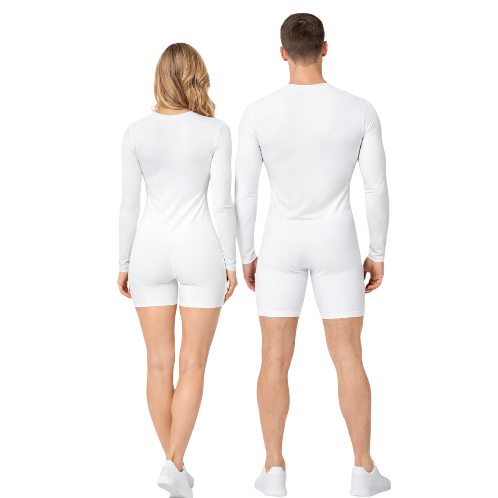 Classic Duo Biketard tailored for Gymnastics, Acrobatics, Yoga, Dance, Skating & Fitness Training