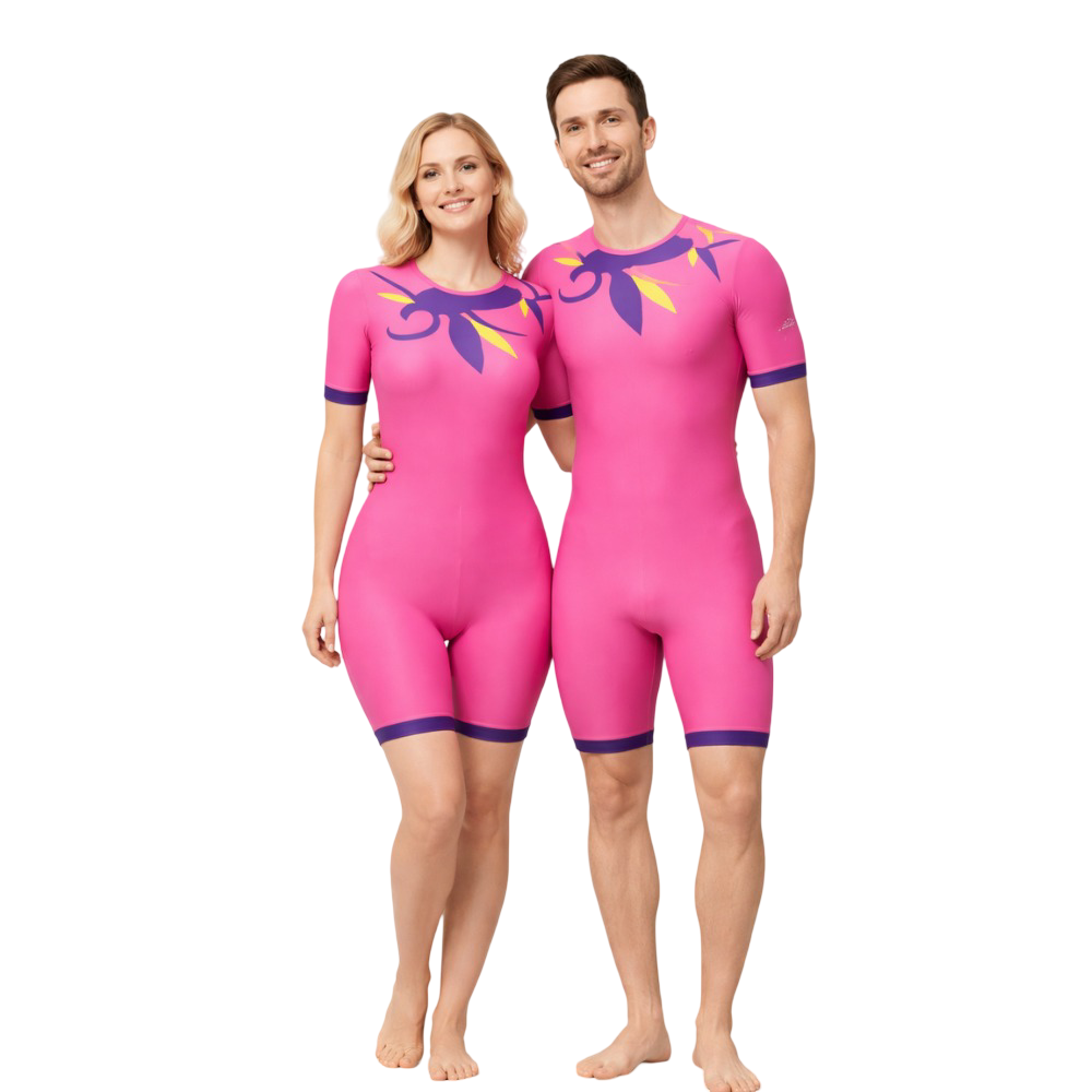 Unisex Rule the Podium Biketard for Yoga, Dance, Zumba & Aerial