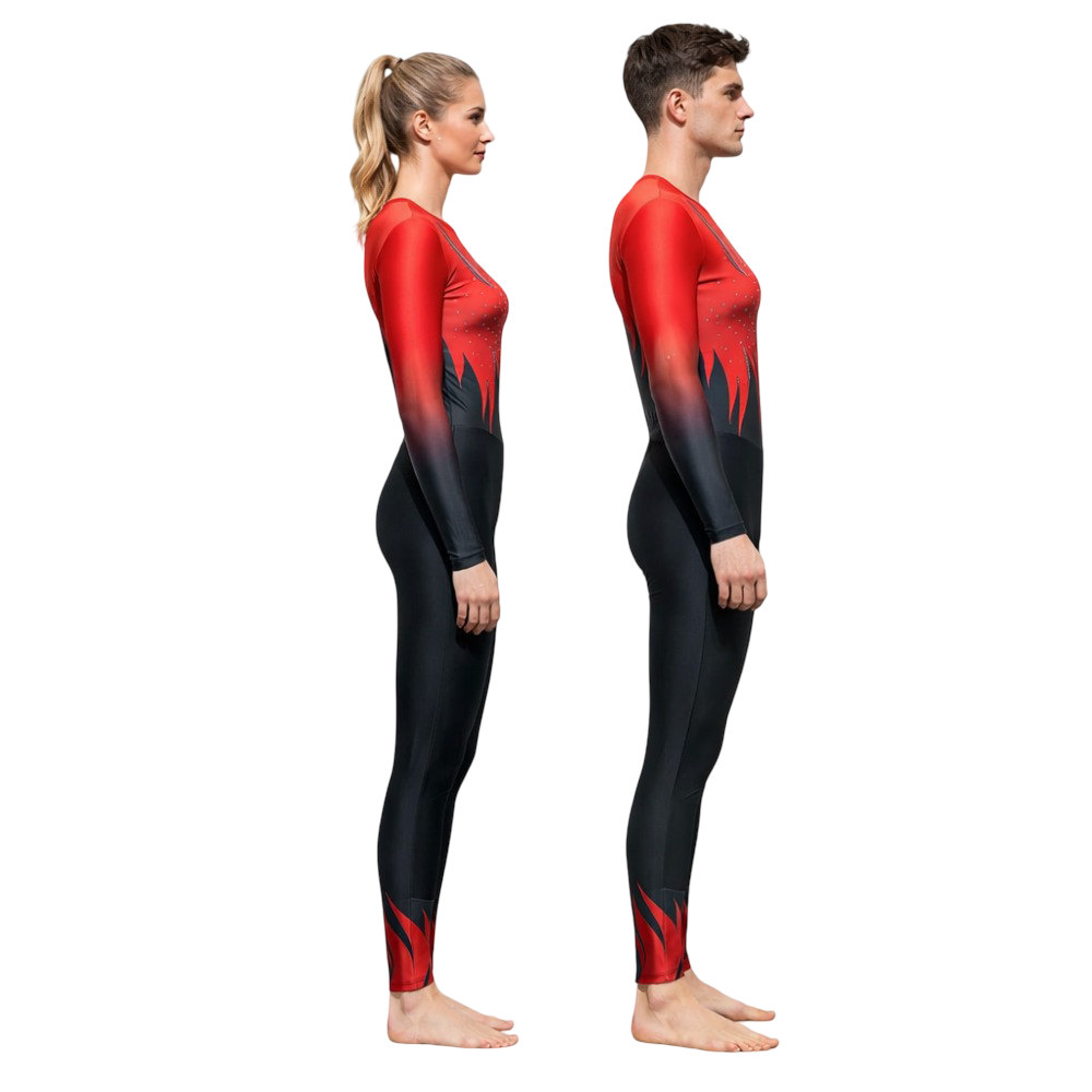 Craving Dreams Leotard with Leggings tailored for Duo Yoga Performance, Cry Wheel & Meditation