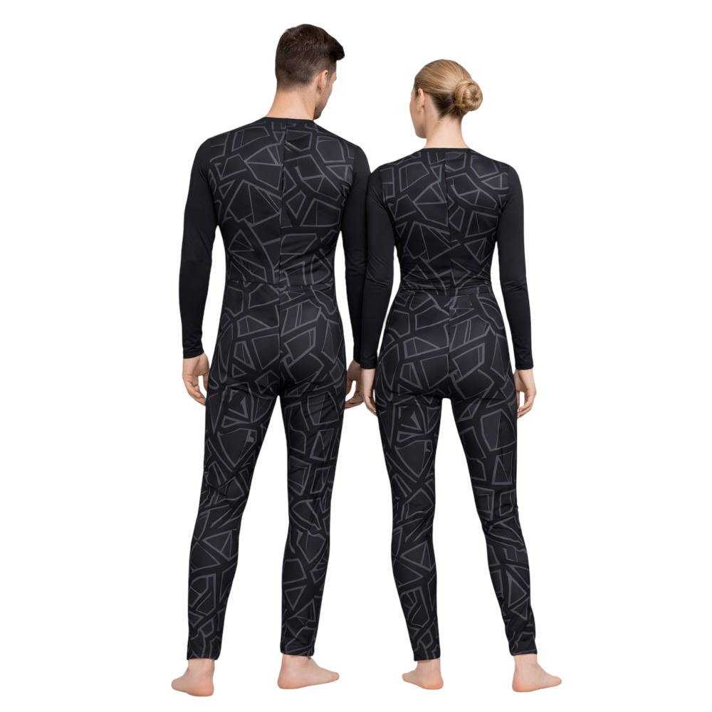 Unisex Shiv Tandav Leotard with Leggings Costume Designed for Devotional Dance, Meditation & Yoga