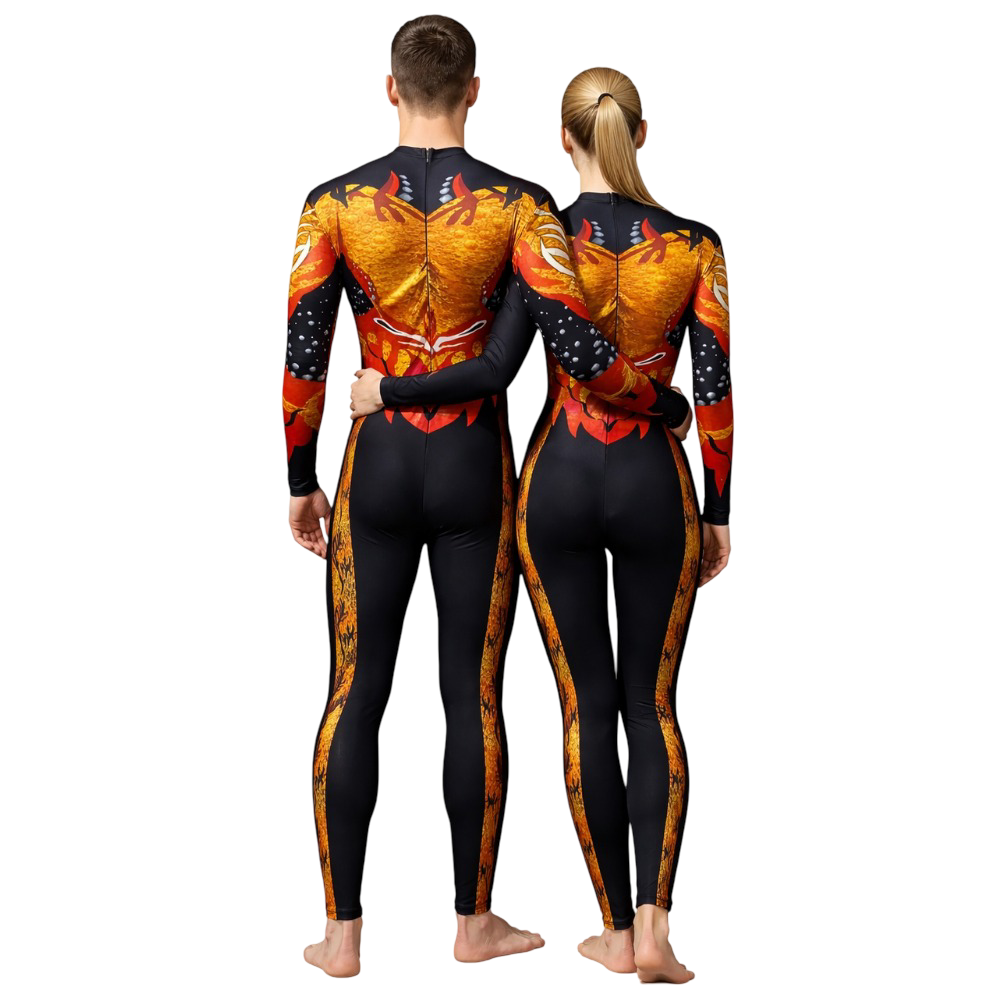 Unisex Shiva Shakti Unitard/Bodysuit for Yoga, Ice, Blade & Figure Skating