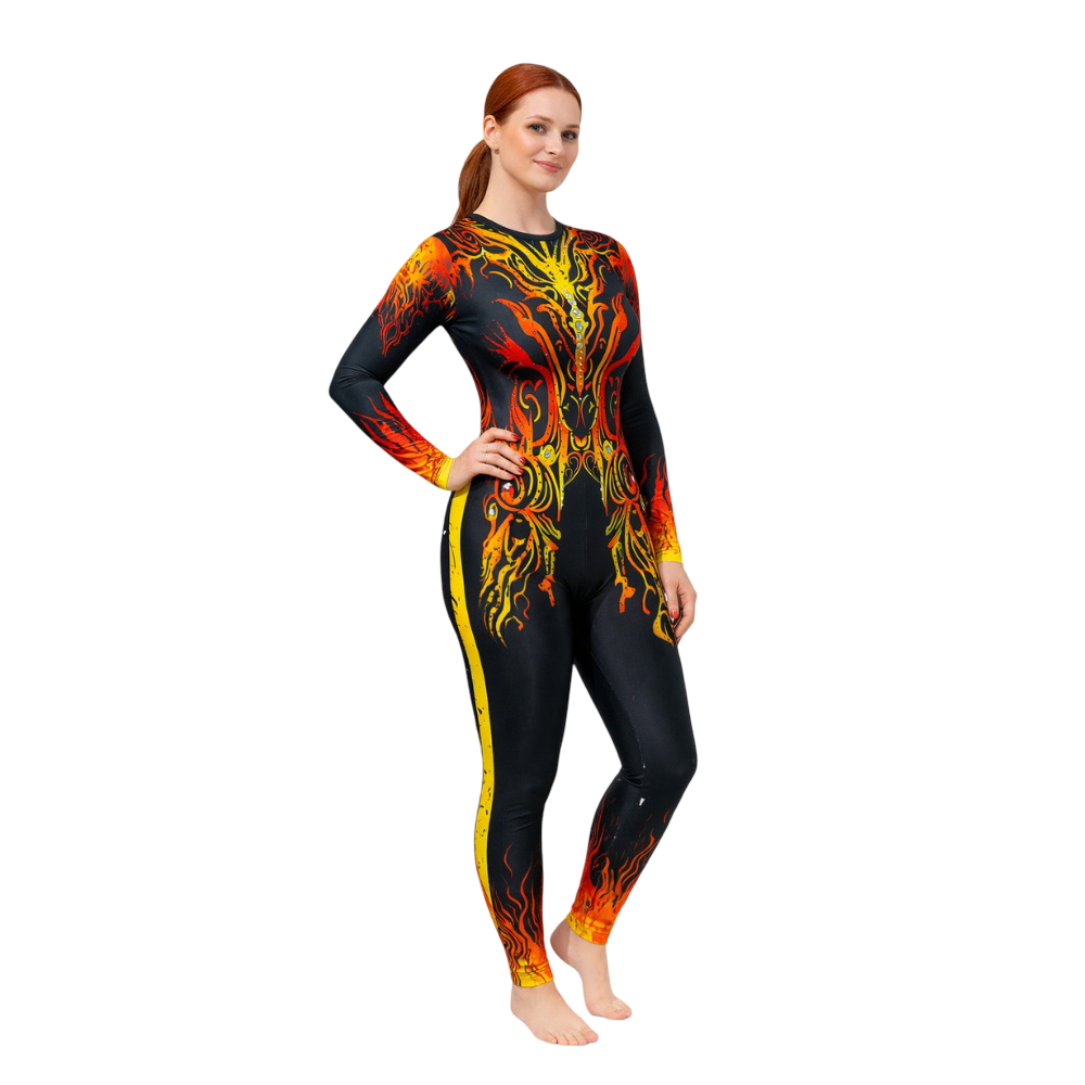 Warrior Weave Bodysuit/Unitard for Yoga, Zumba, Contortion, Step up, Acro Dance, Aerial, Ice & Blade Skating