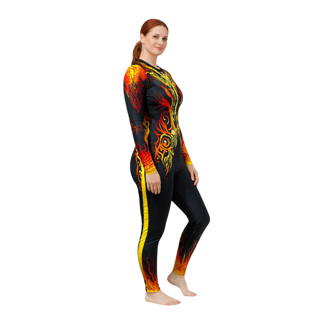 Warrior Weave Bodysuit/Unitard for Yoga, Zumba, Contortion, Step up, Acro Dance, Aerial, Ice & Blade Skating