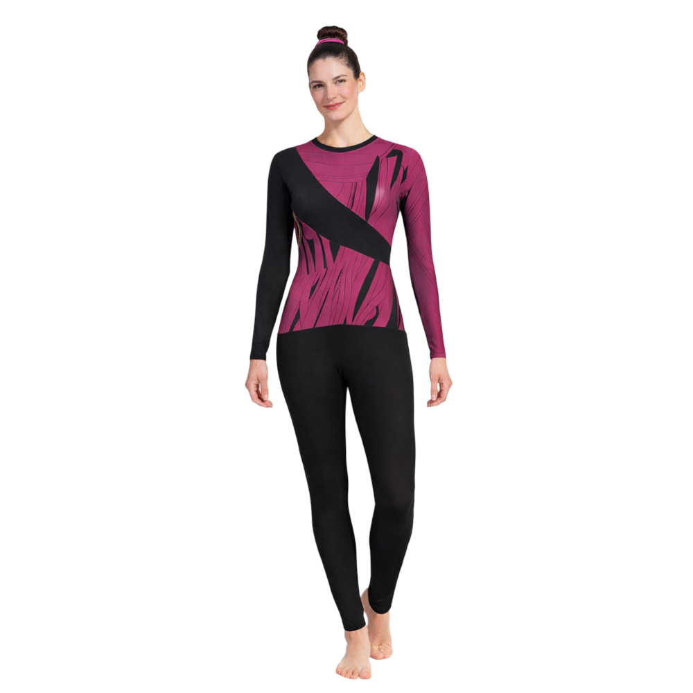 Pattern Plus Unitard/Bodysuit for Zumba, Silk Aerial & Yoga