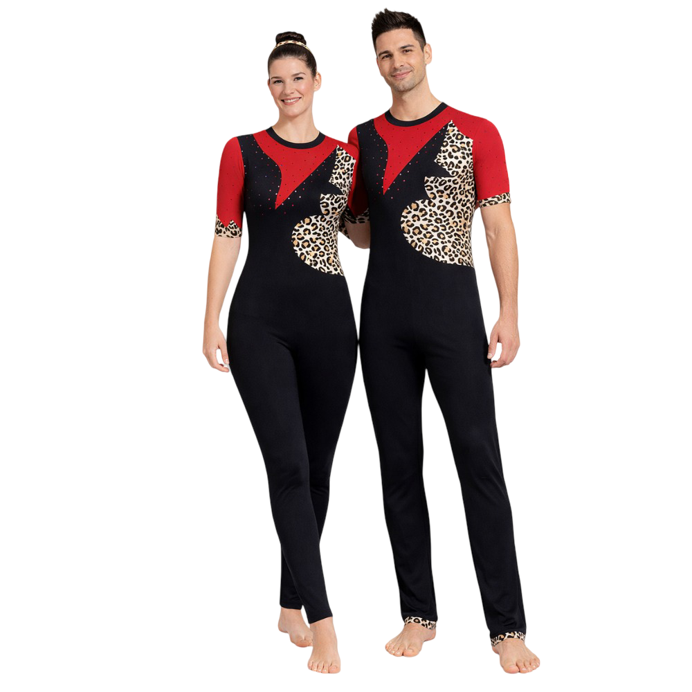 Unisex Rudra Flow Unitard/Jumpsuit tailored for Yoga & Devotional Dance