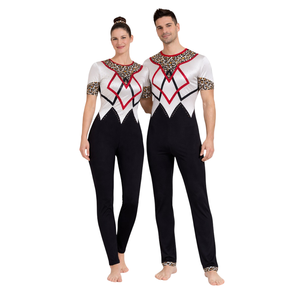 Namami Unisex Unitard/Jumpsuit crafted for Devotional Yoga Performance, Aerial, Contortion & Zumba