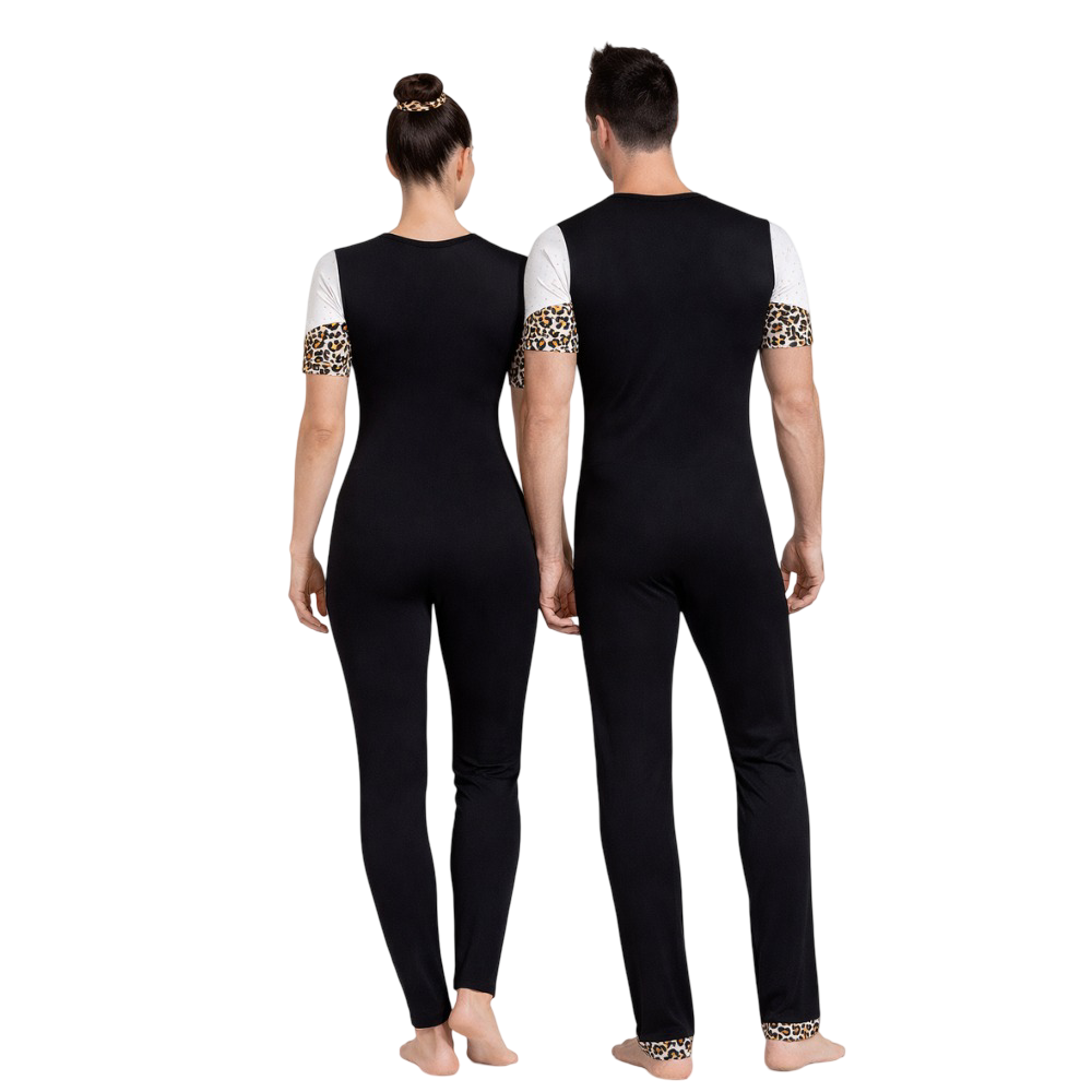 Namami Unisex Unitard/Jumpsuit crafted for Devotional Yoga Performance, Aerial, Contortion & Zumba