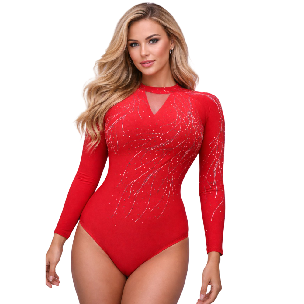 Regal Radiance Leotard for Gymnastics, Aerial, Mallakhamb & Yoga
