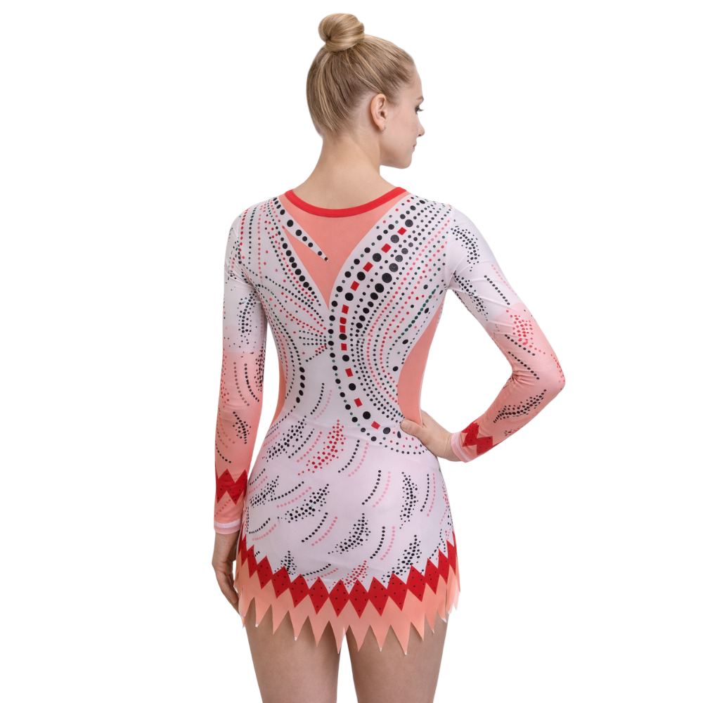 Training Zenith Leotard made for Rhythmic Gymnastics, Yoga, Aerobics & Roller Skating
