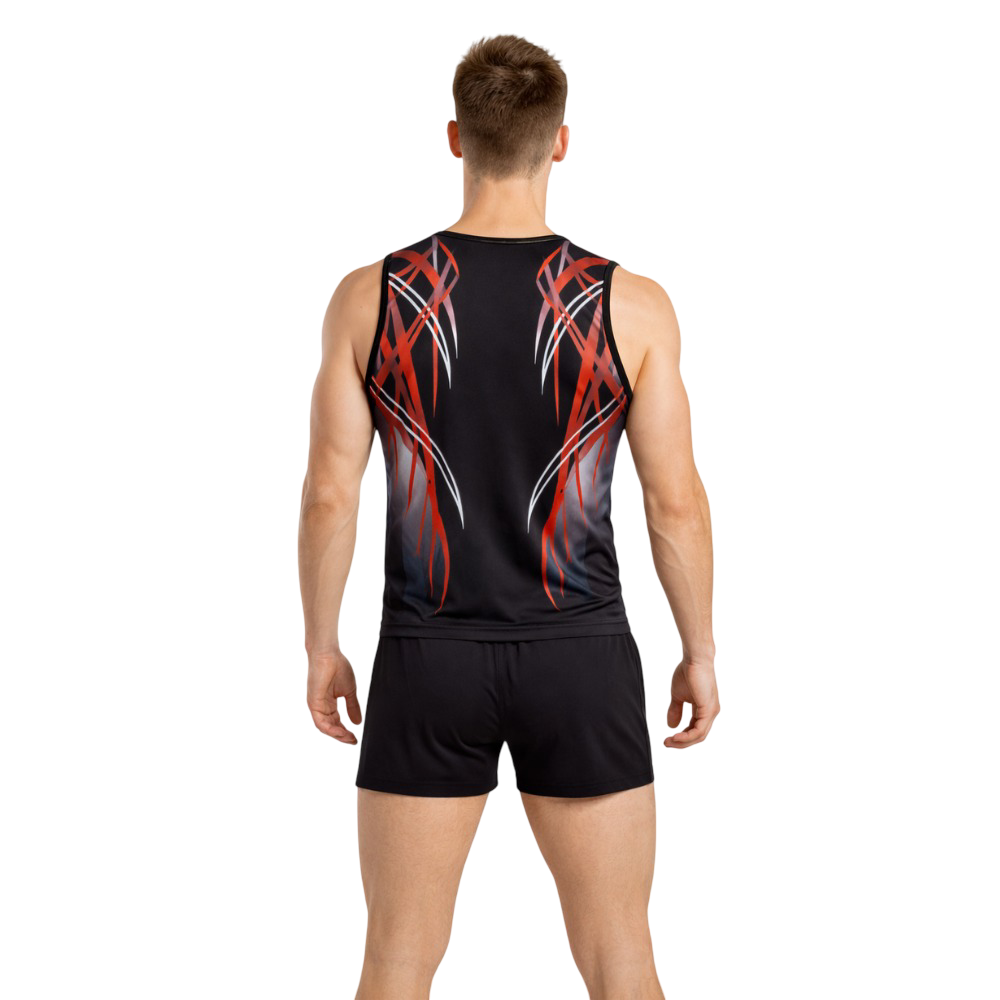 True Lines Leotard For Acrobatics/Aerobics for Boys