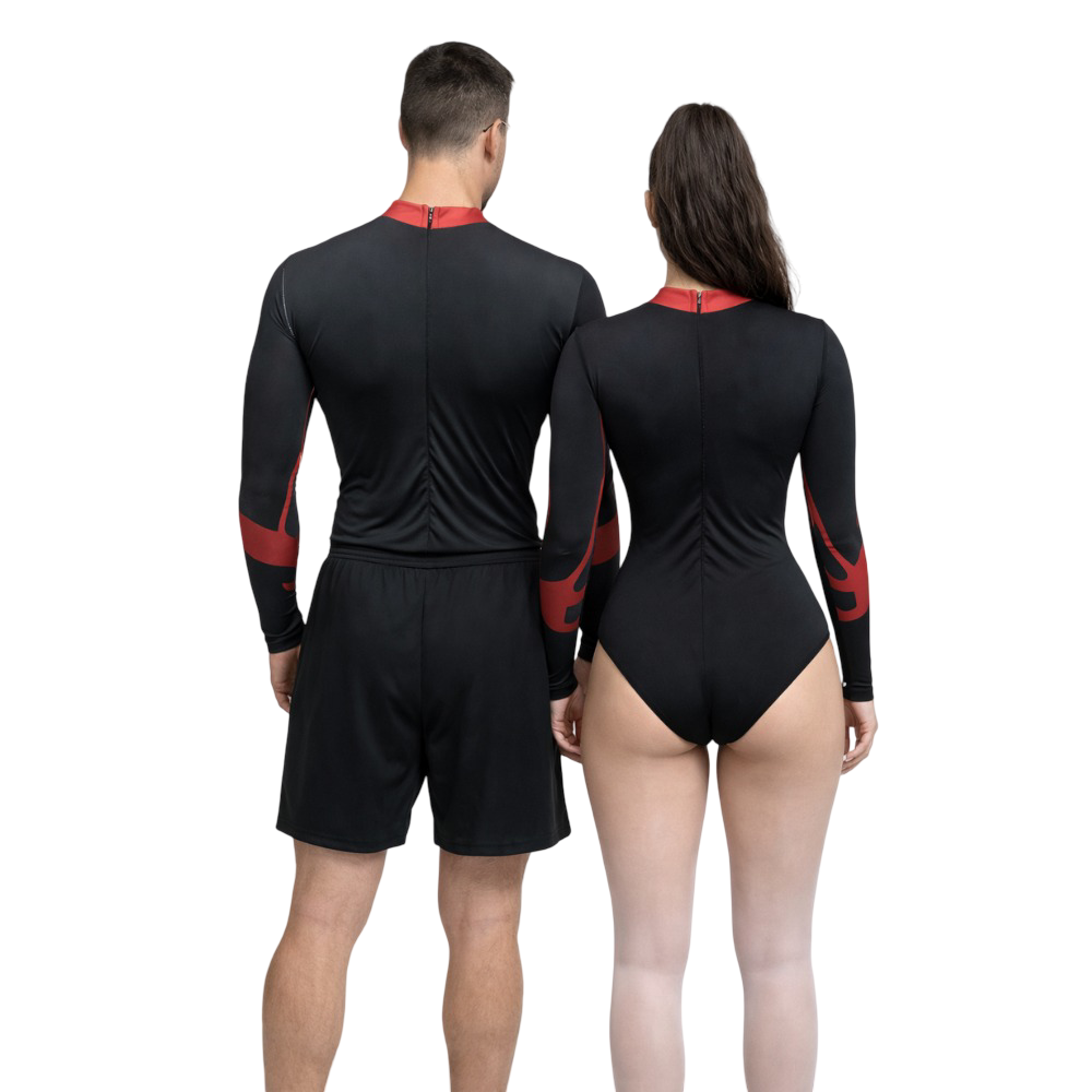 Spider Spam Aerobics Leotard