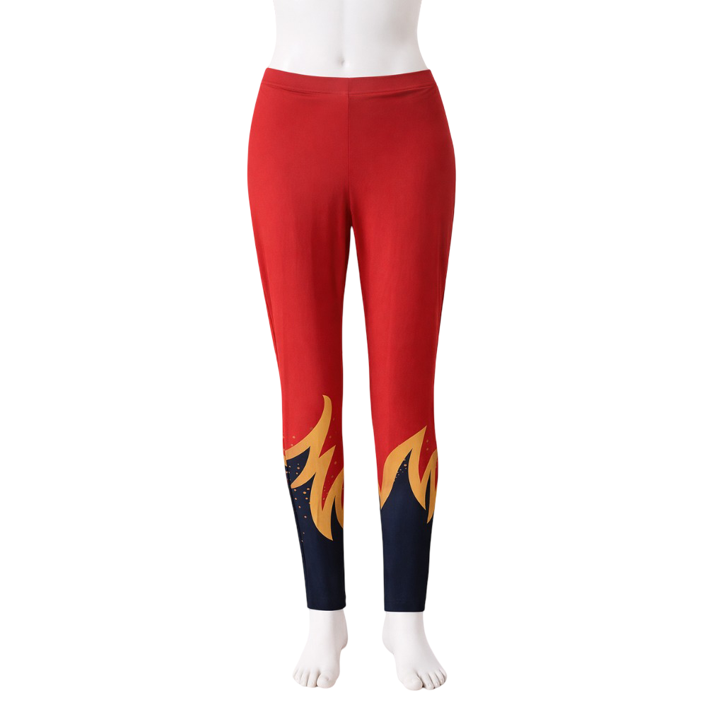 Premium Lots of Luck Stretch Yoga Leggings – Elastic Waist & Flat-Stitch Ankle Finish